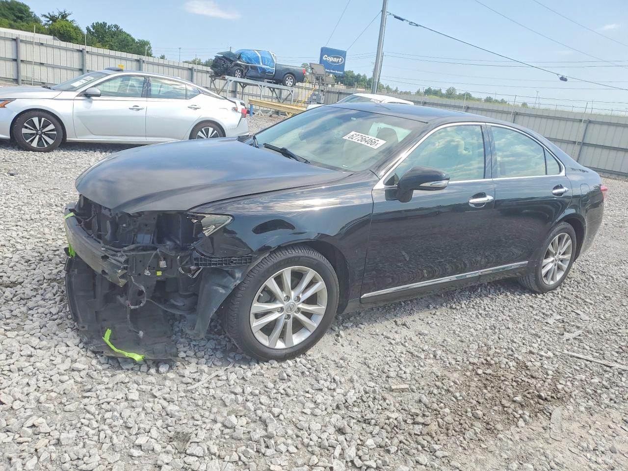 2011 Lexus Es 350 Black vin: JTHBK1EG6B2461529