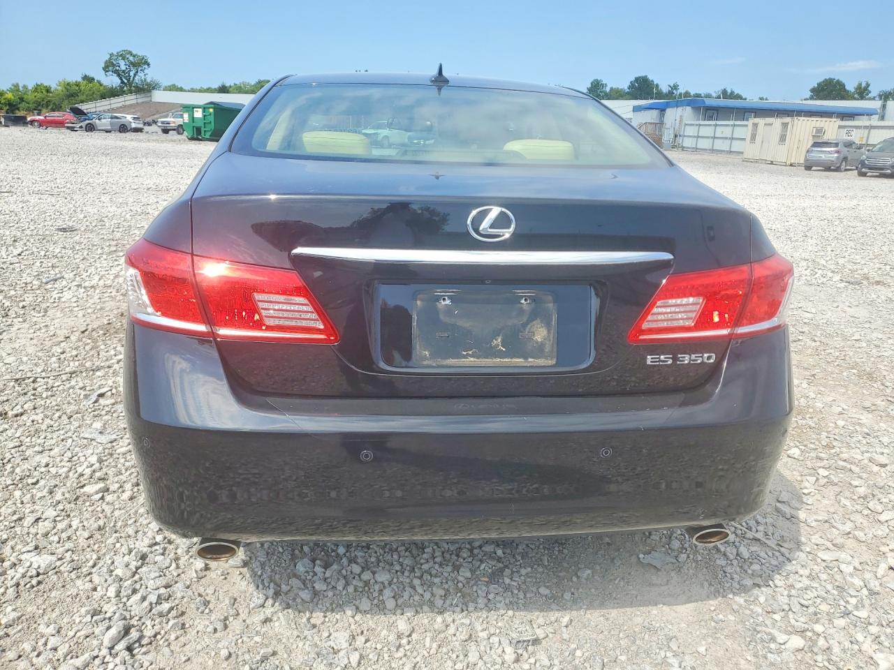 2011 Lexus Es 350 Black vin: JTHBK1EG6B2461529