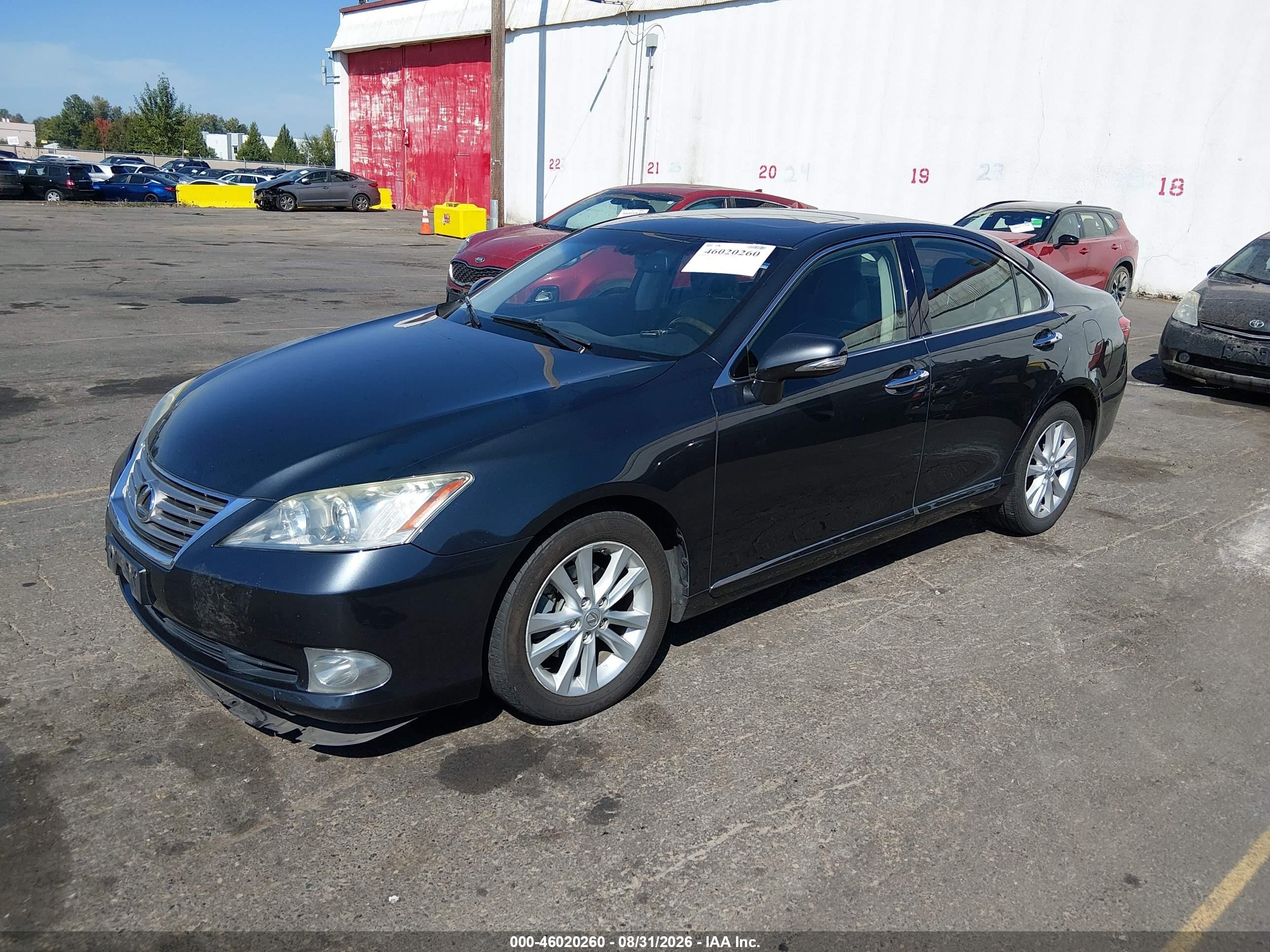 2011 Lexus Es 350   Gray vin: JTHBK1EG6B2462440