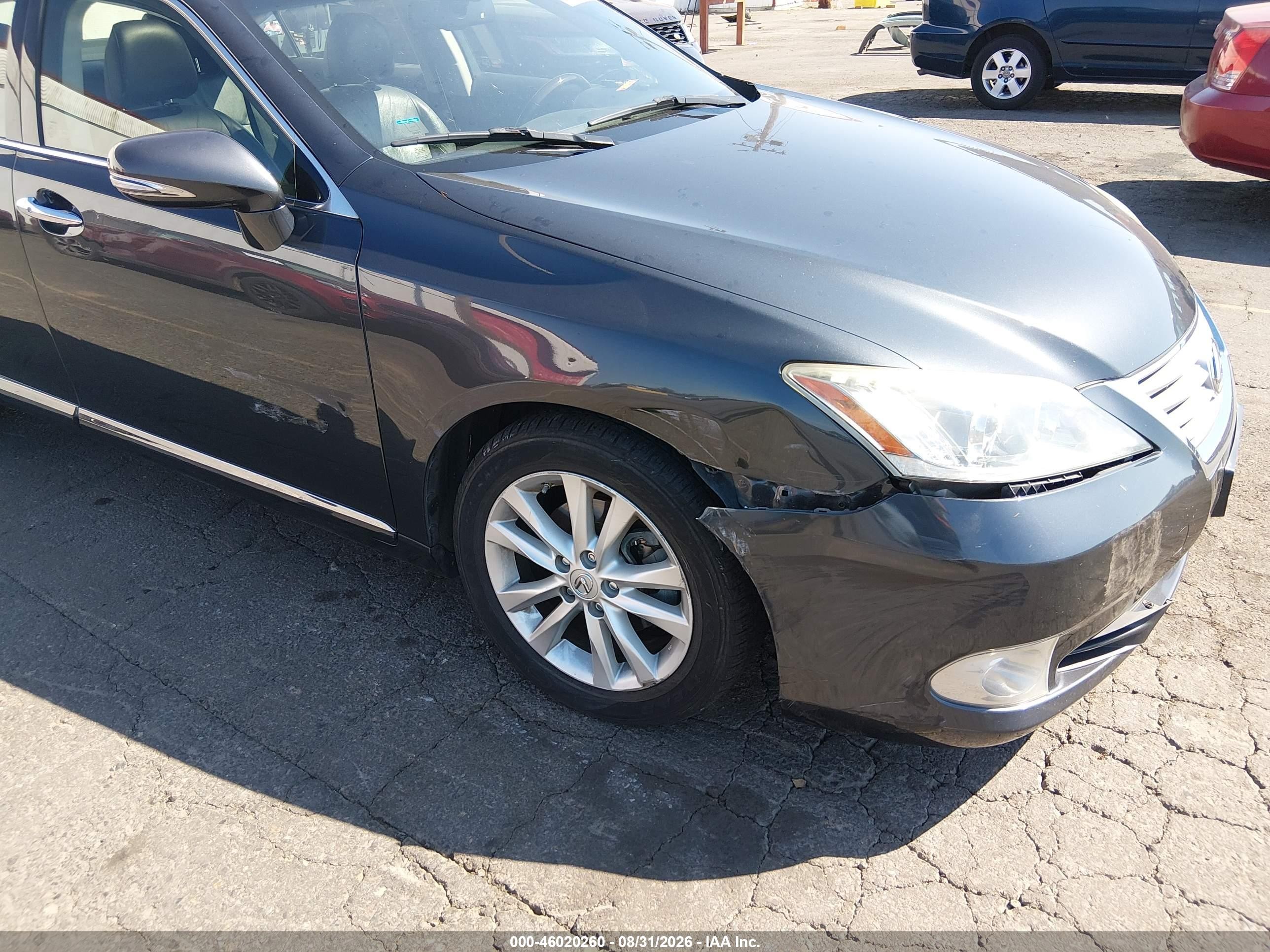 2011 Lexus Es 350   Gray vin: JTHBK1EG6B2462440
