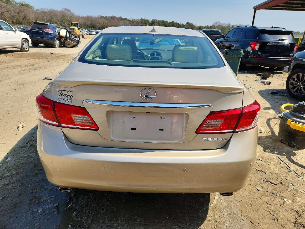 2011 Lexus Es 350 Base Gold vin: JTHBK1EG6B2463510