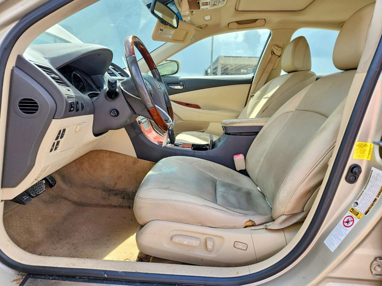 2011 Lexus Es 350 Beige vin: JTHBK1EG6B2464043