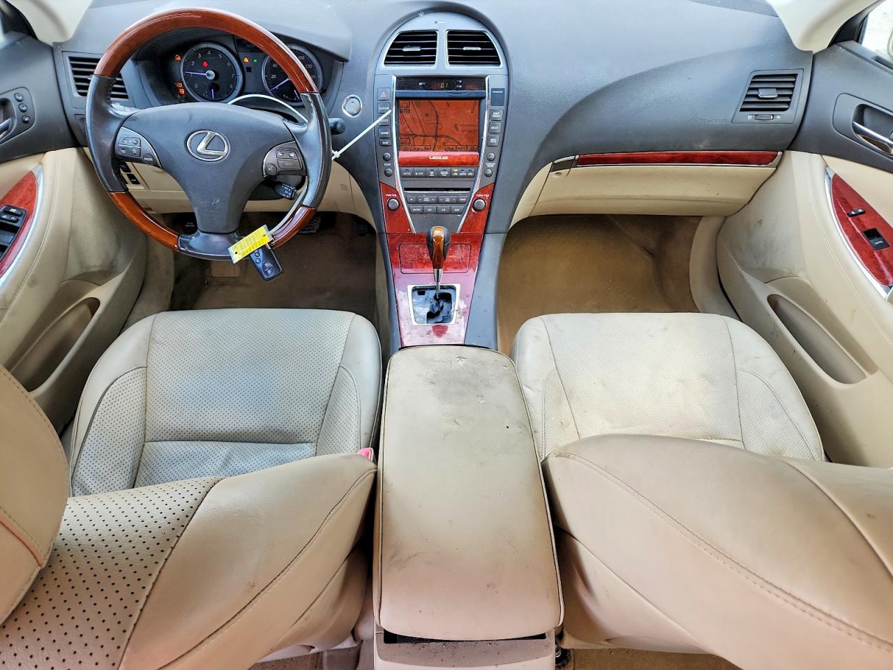 2011 Lexus Es 350 Beige vin: JTHBK1EG6B2464043