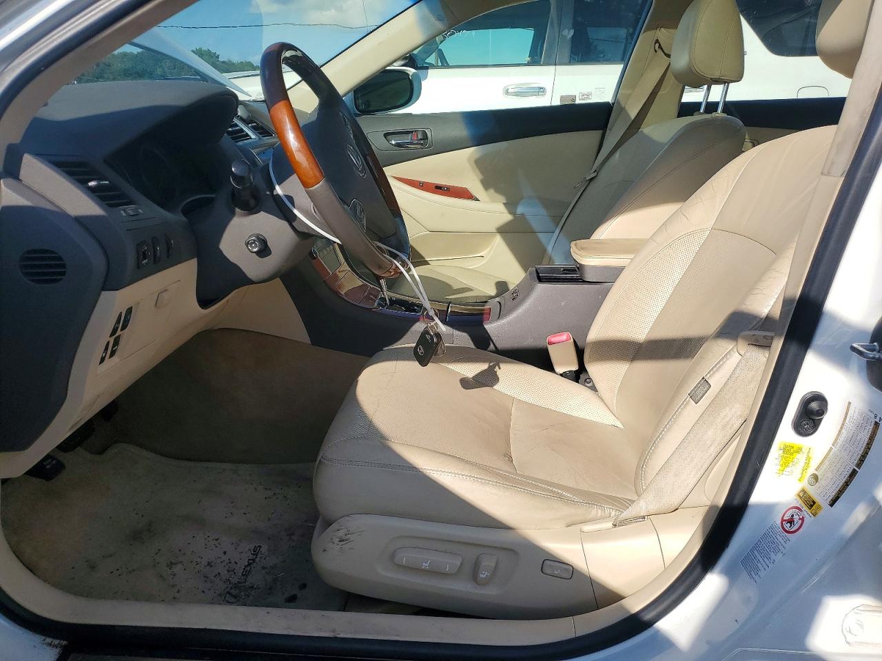 2011 Lexus Es 350 White vin: JTHBK1EG6B2469565