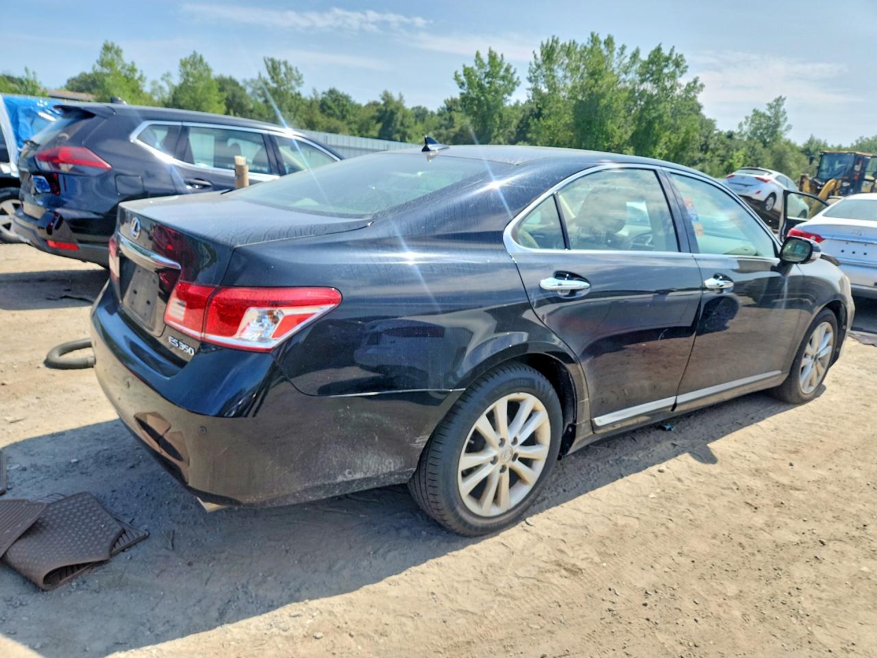 2012 Lexus Es 350 Black vin: JTHBK1EG6C2474475