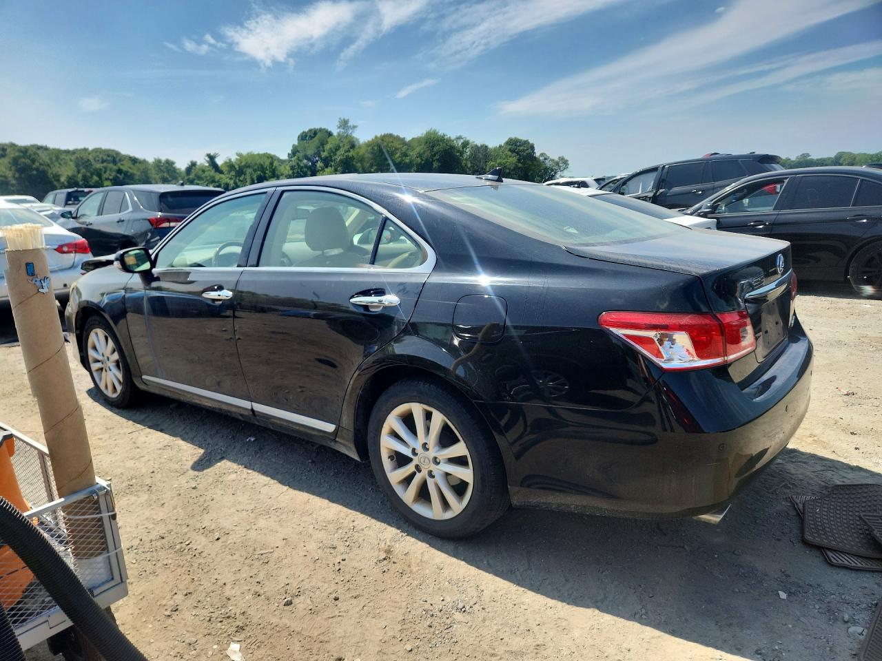 2012 Lexus Es 350 Black vin: JTHBK1EG6C2474475