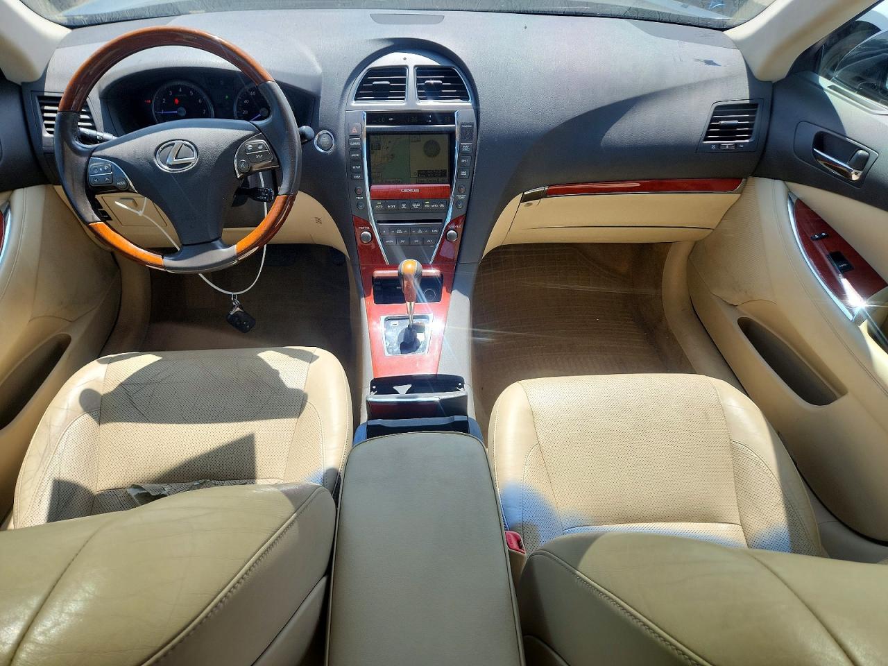 2012 Lexus Es 350 Black vin: JTHBK1EG6C2474475