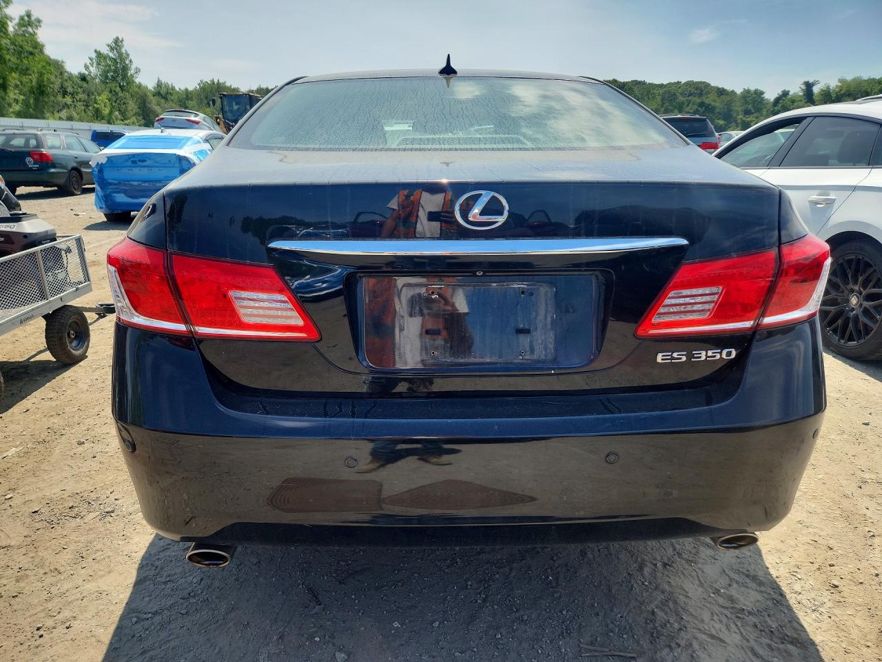 2012 Lexus Es 350 Black vin: JTHBK1EG6C2474475