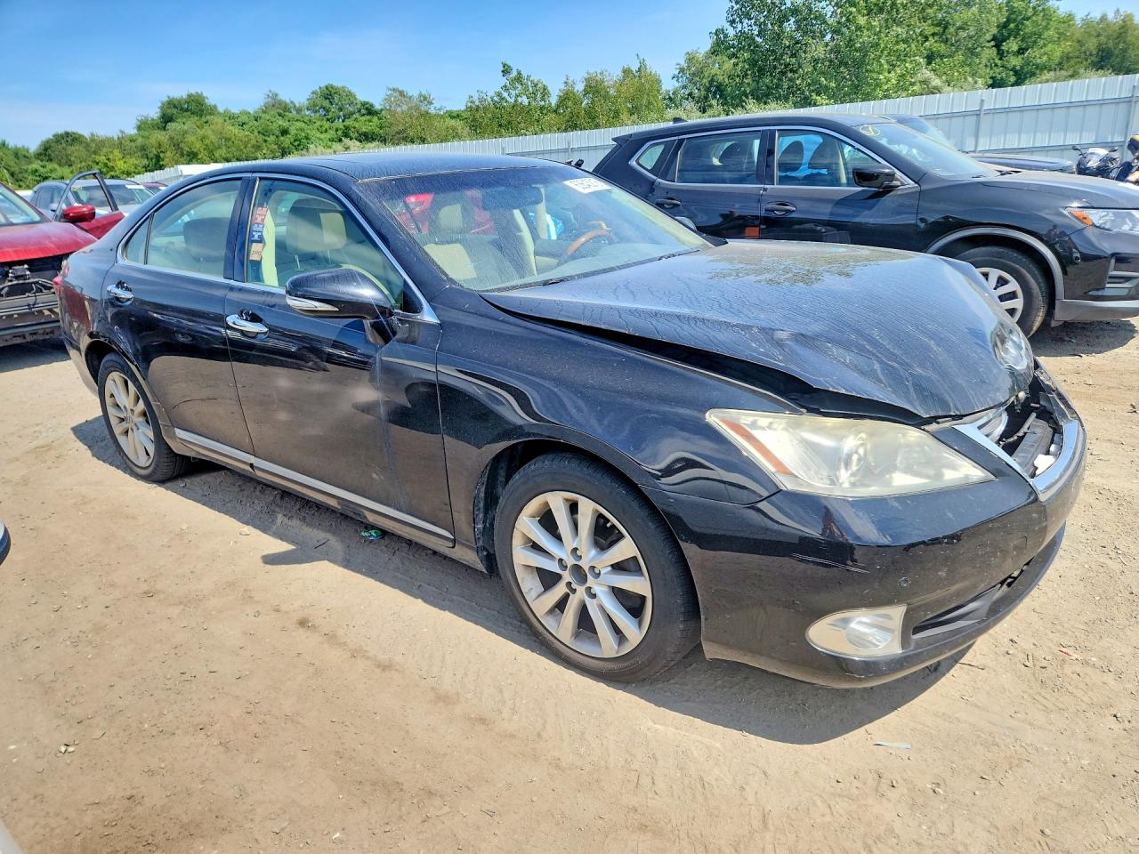 2012 Lexus Es 350 Black vin: JTHBK1EG6C2474475