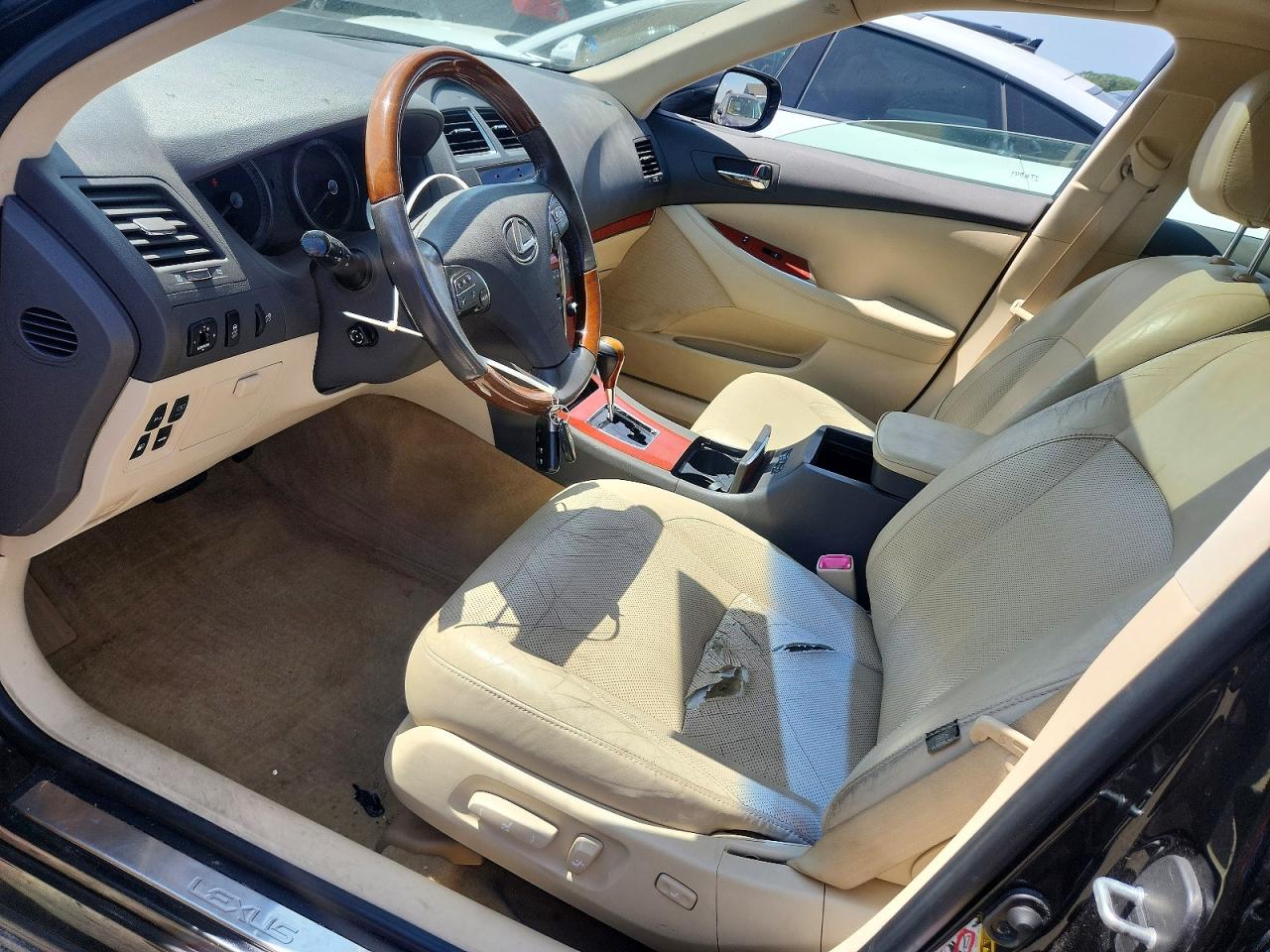 2012 Lexus Es 350 Black vin: JTHBK1EG6C2474475