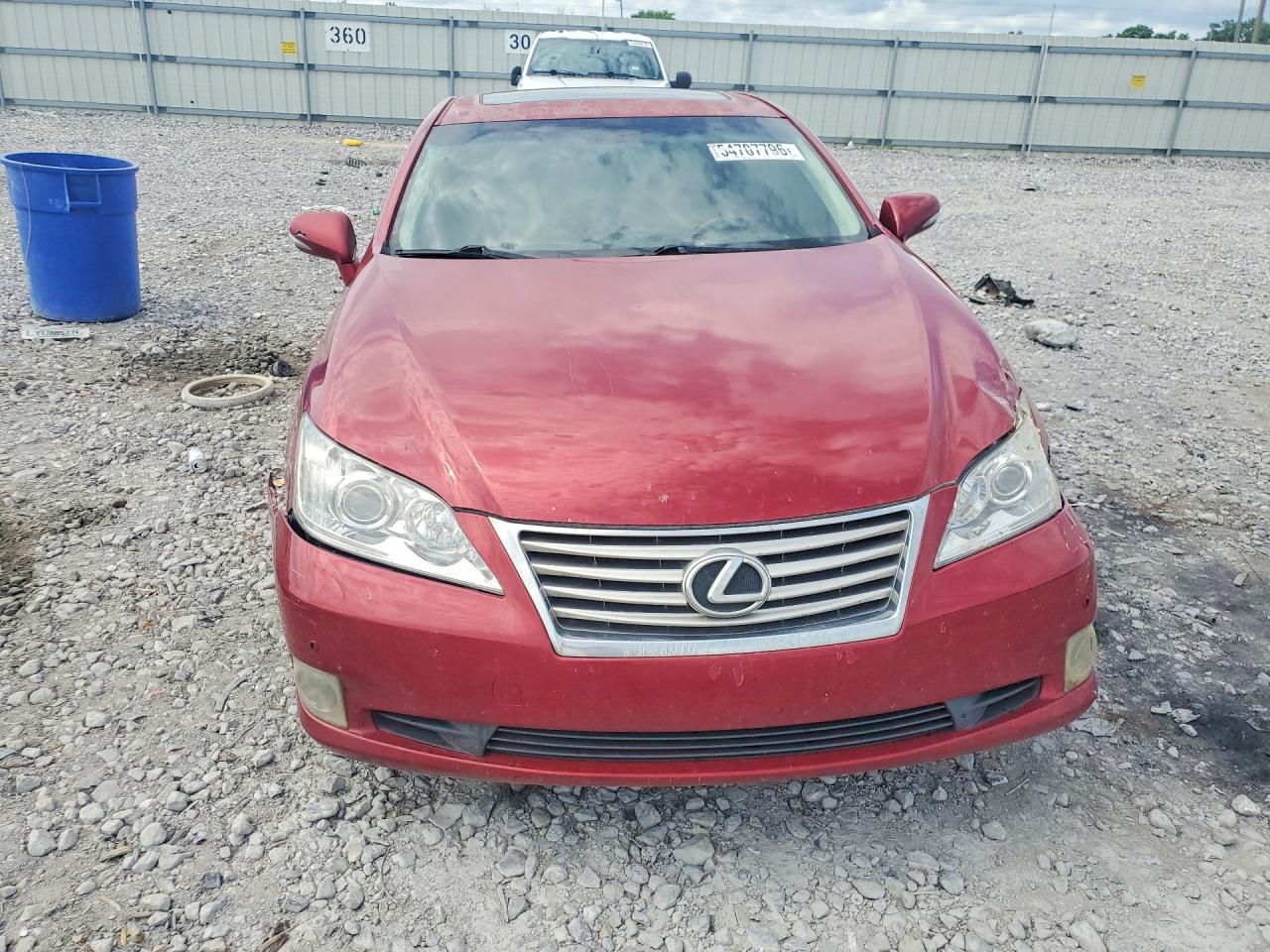 2012 Lexus Es 350 Burgundy vin: JTHBK1EG6C2477666
