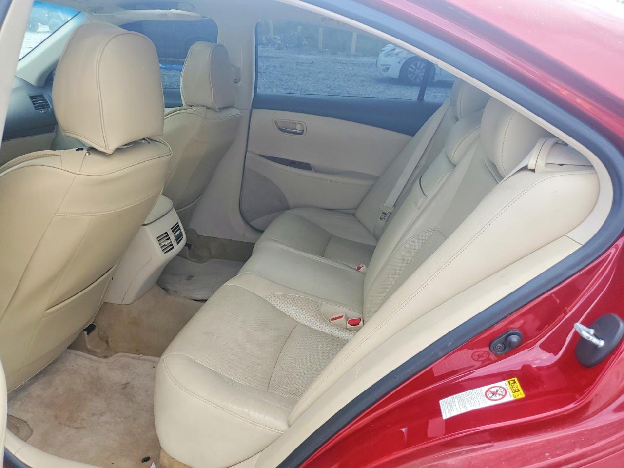 2012 Lexus Es 350 Burgundy vin: JTHBK1EG6C2477666