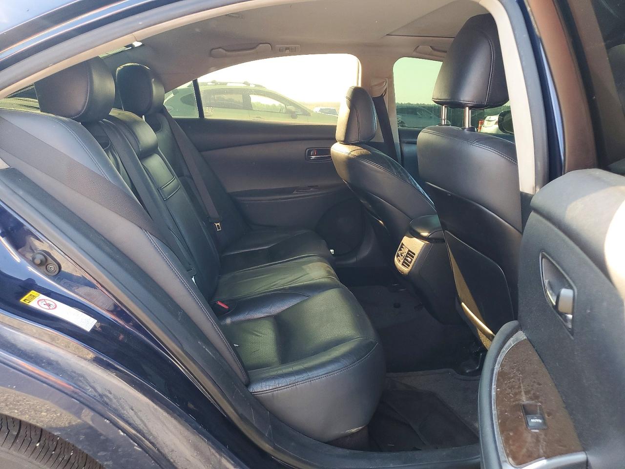 2012 Lexus Es 350 Base Blue vin: JTHBK1EG6C2477974