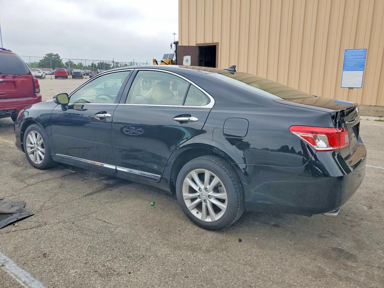 2012 Lexus Es 350 Черный vin: JTHBK1EG6C2479658
