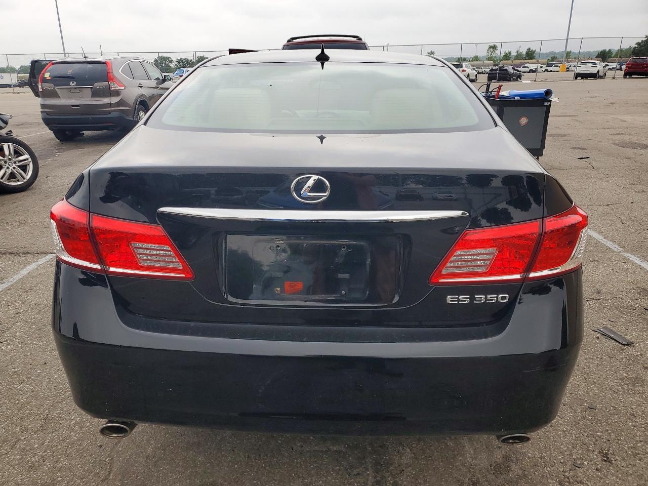 2012 Lexus Es 350 Черный vin: JTHBK1EG6C2479658