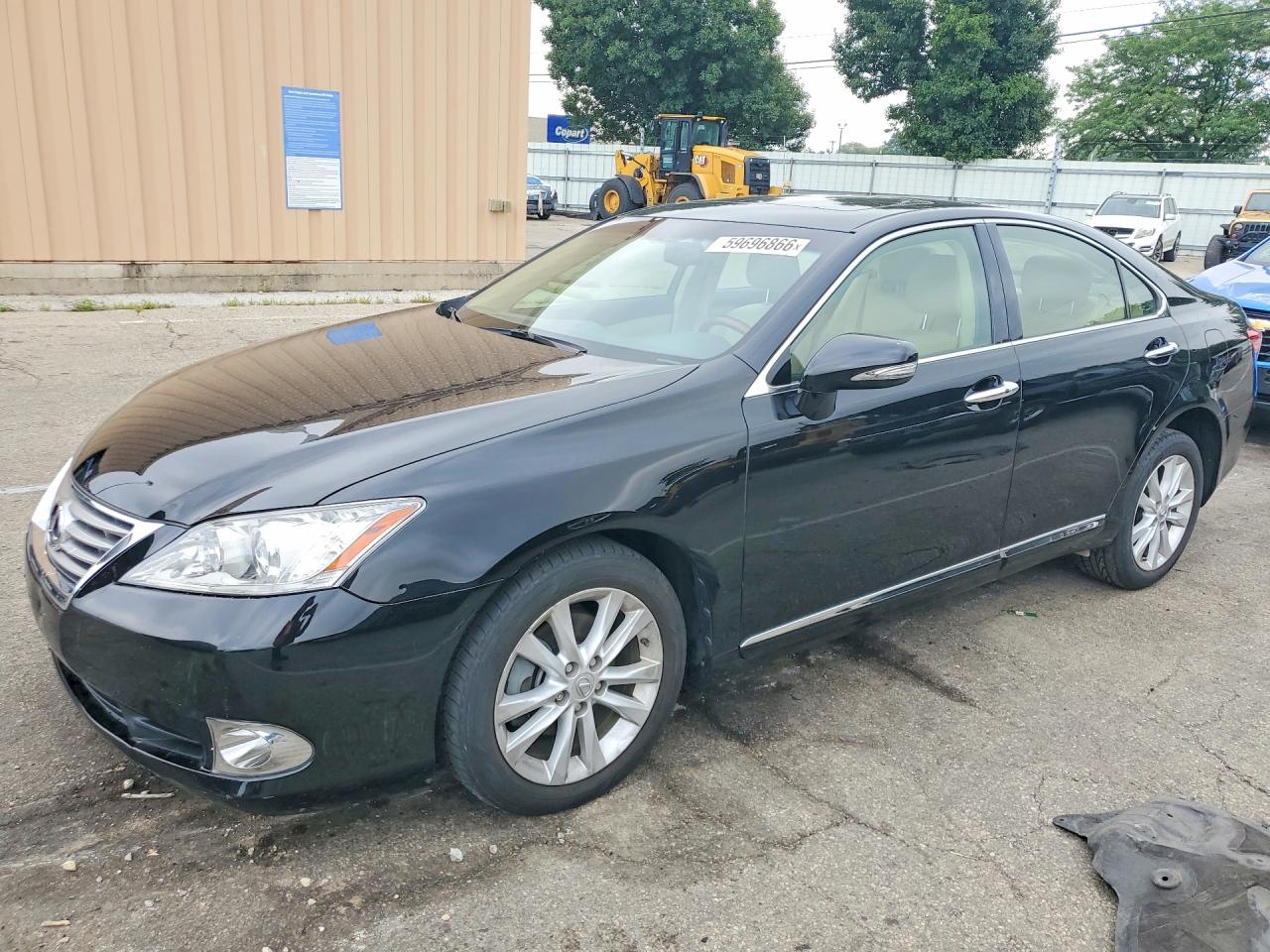 2012 Lexus Es 350 Black vin: JTHBK1EG6C2479658
