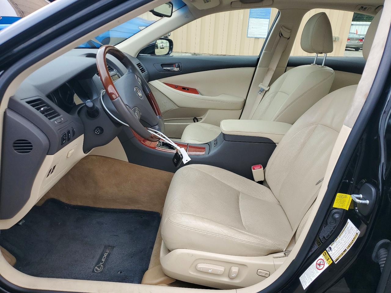 2012 Lexus Es 350 Черный vin: JTHBK1EG6C2479658