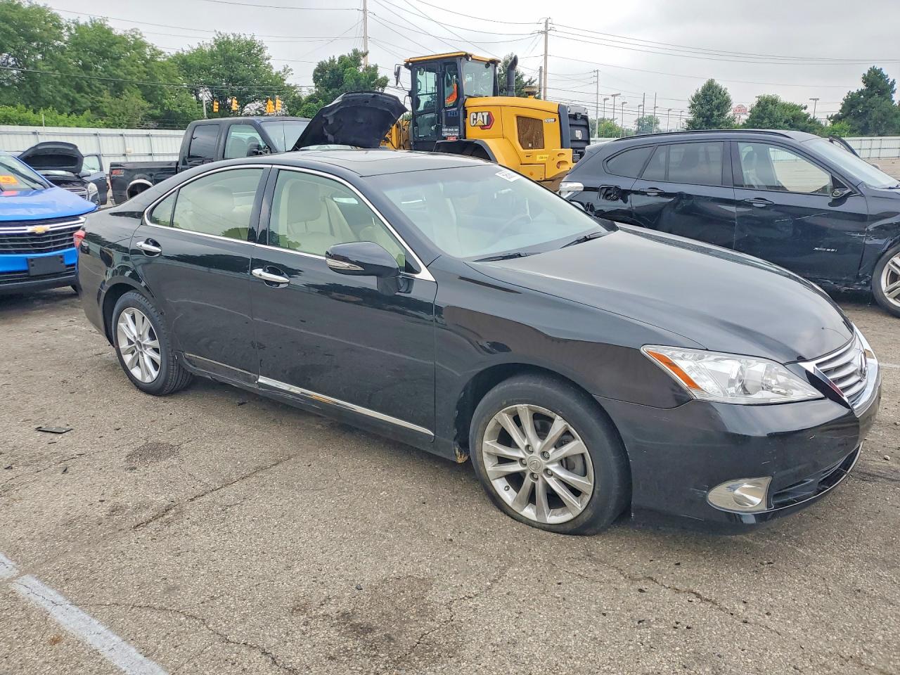 2012 Lexus Es 350 Черный vin: JTHBK1EG6C2479658