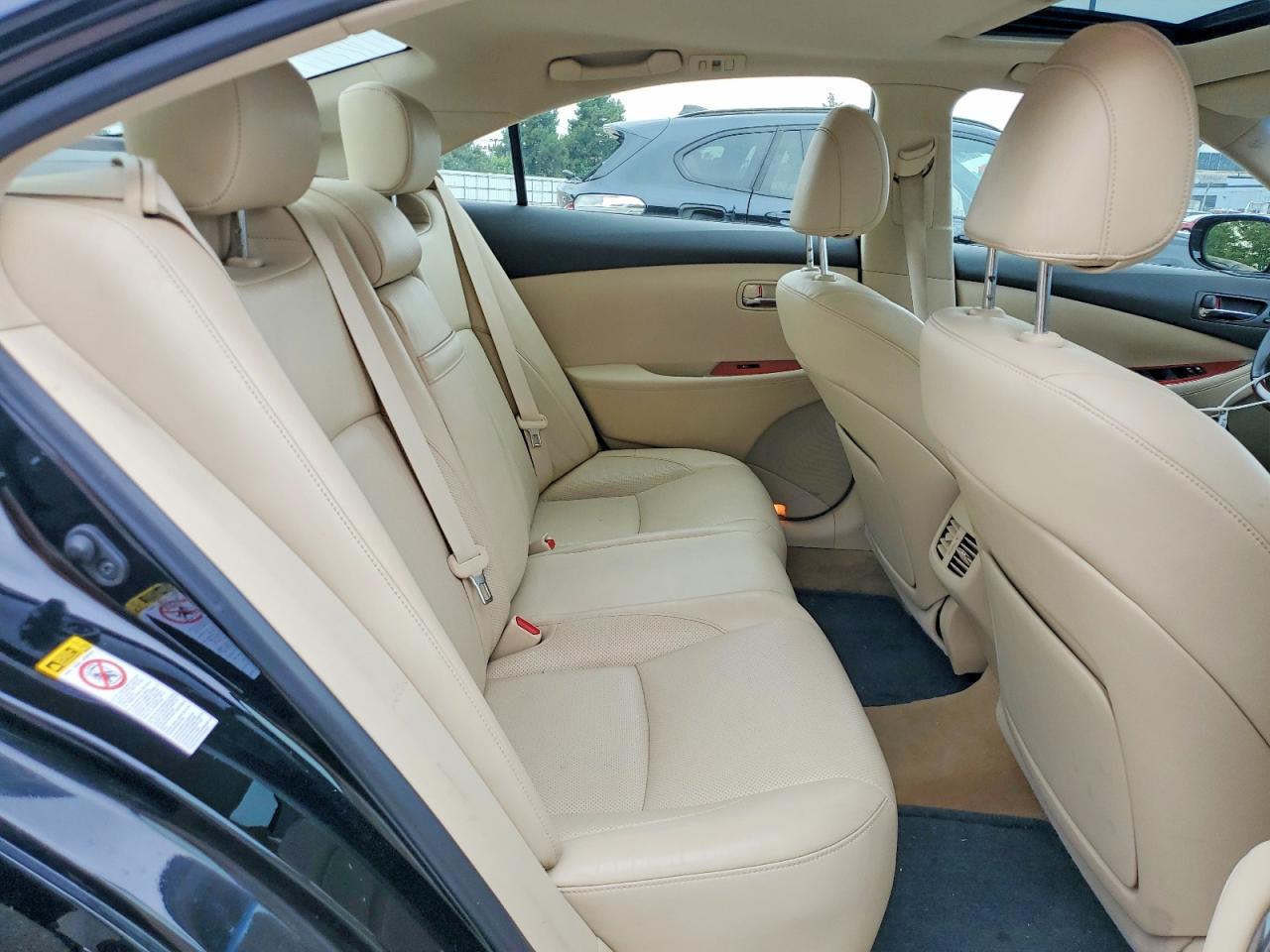 2012 Lexus Es 350 Черный vin: JTHBK1EG6C2479658