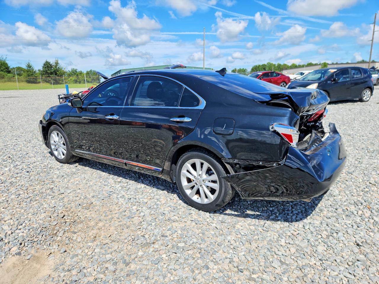 2012 Lexus Es 350 Black vin: JTHBK1EG6C2482236