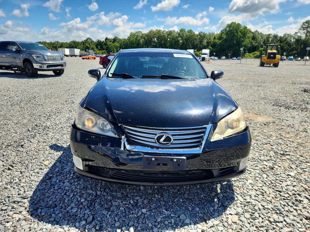 2012 Lexus Es 350 Black vin: JTHBK1EG6C2482236