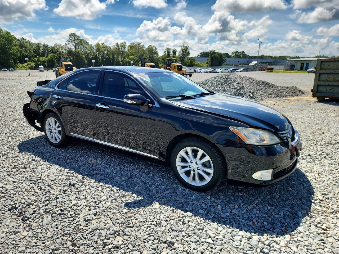 2012 Lexus Es 350 Black vin: JTHBK1EG6C2482236