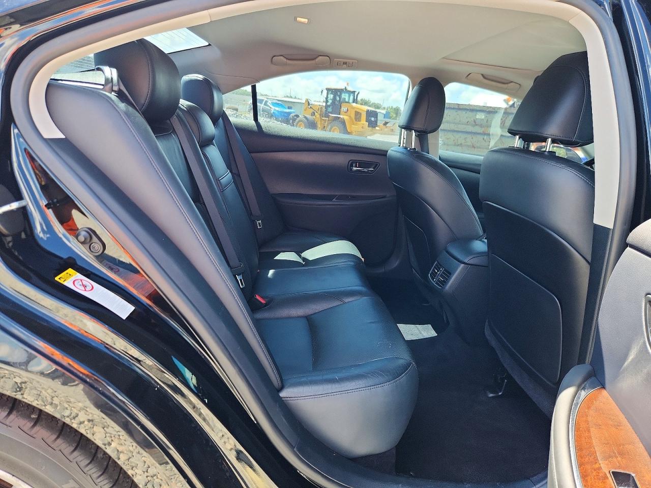 2012 Lexus Es 350 Black vin: JTHBK1EG6C2482236