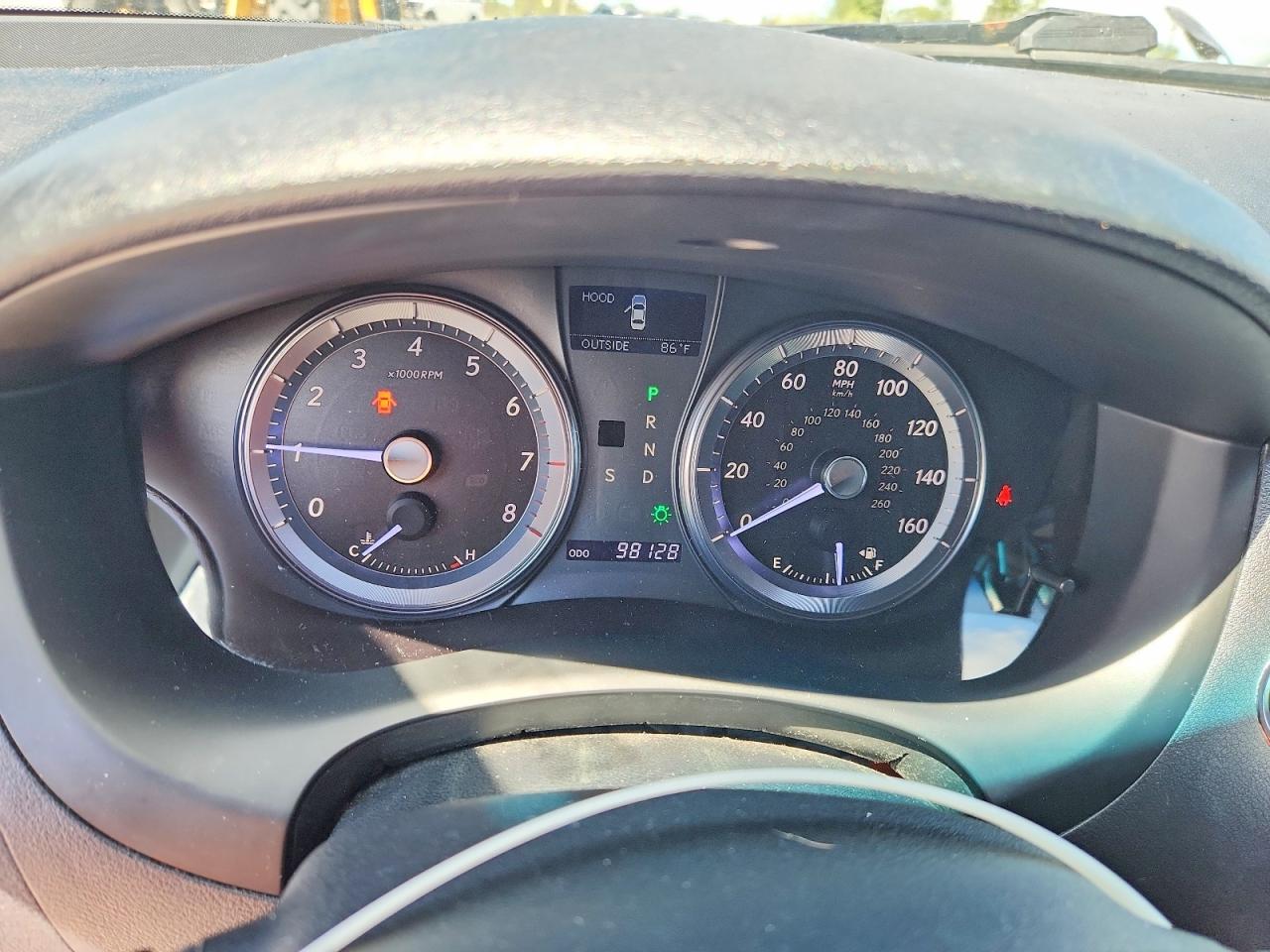 2012 Lexus Es 350 Black vin: JTHBK1EG6C2482236