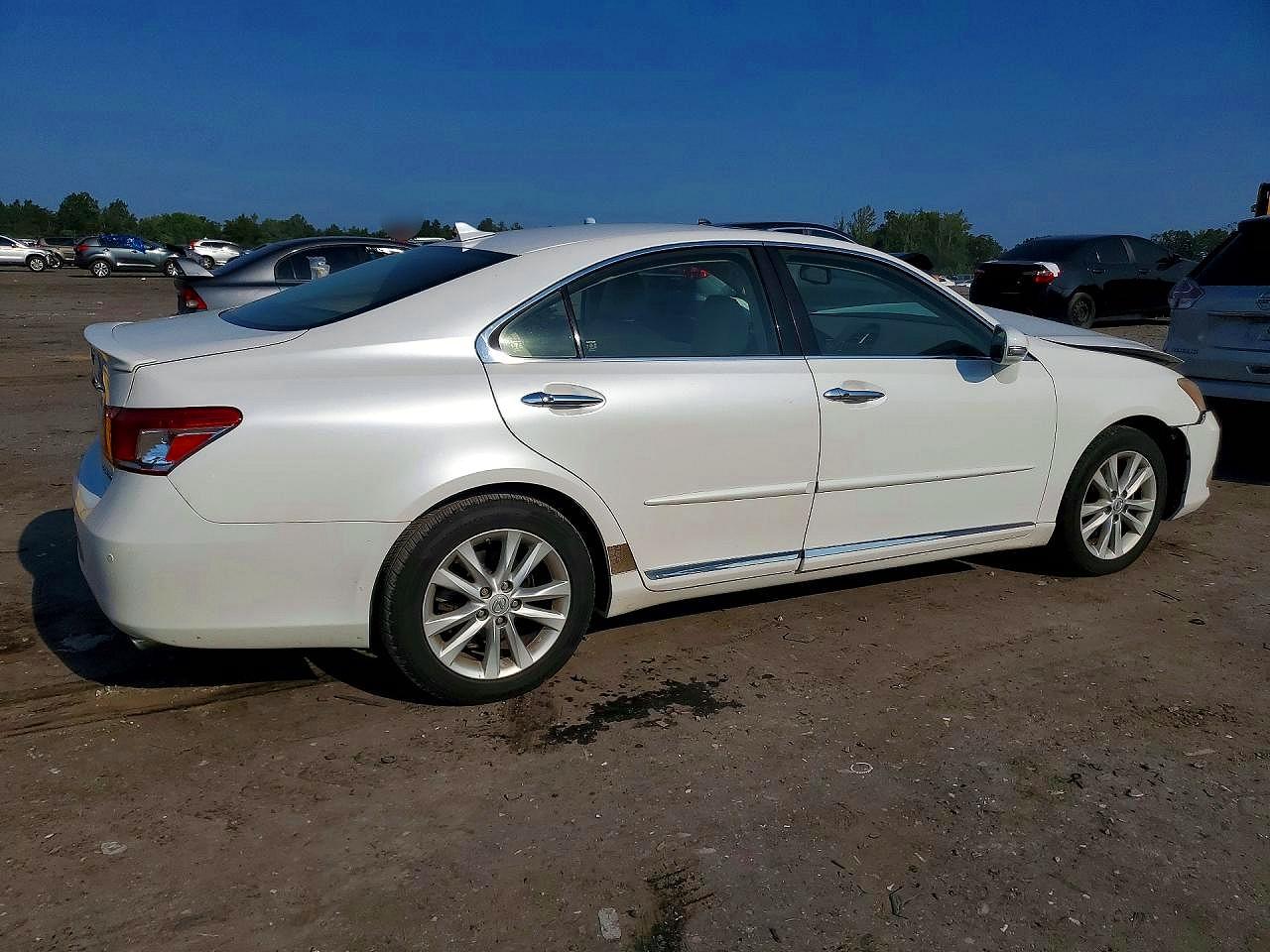 2012 Lexus Es 350 White vin: JTHBK1EG6C2483614