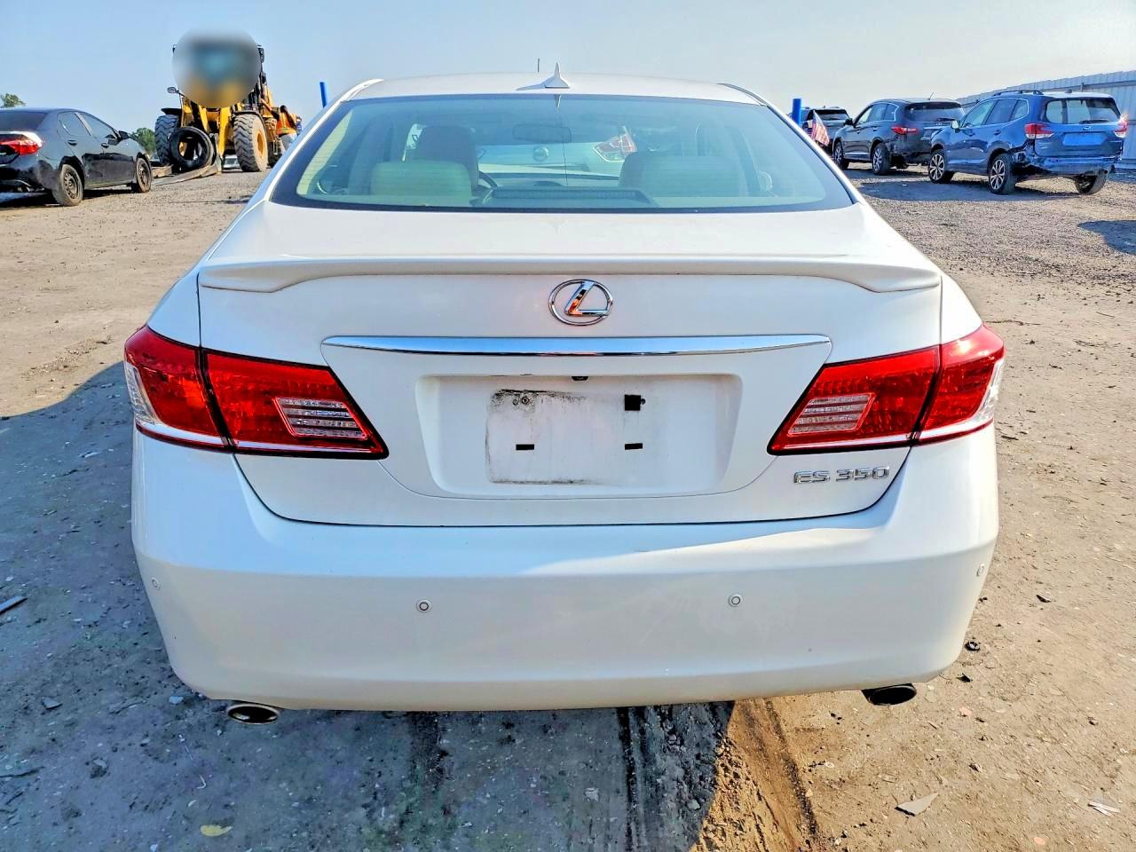 2012 Lexus Es 350 White vin: JTHBK1EG6C2483614