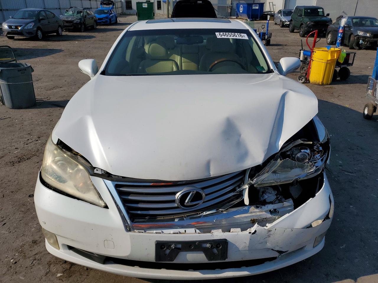 2012 Lexus Es 350 White vin: JTHBK1EG6C2483614