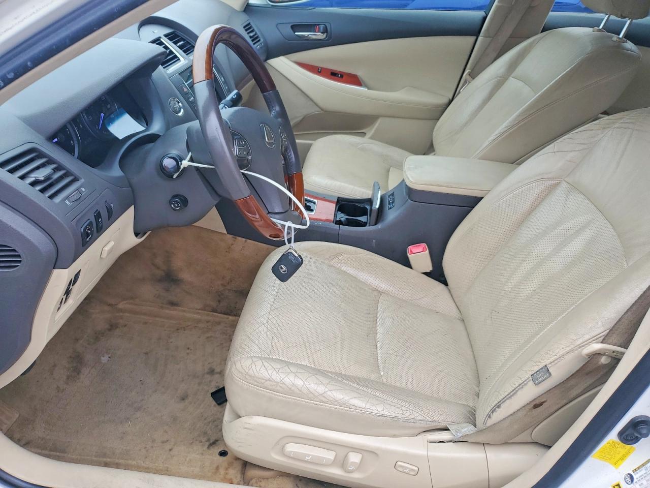 2012 Lexus Es 350 White vin: JTHBK1EG6C2484150
