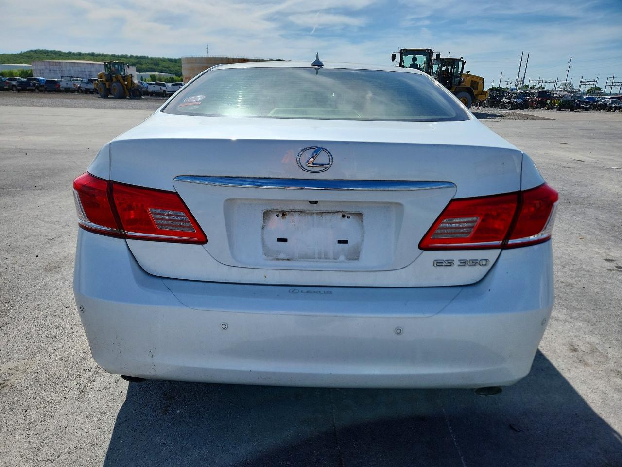 2012 Lexus Es 350 White vin: JTHBK1EG6C2484150