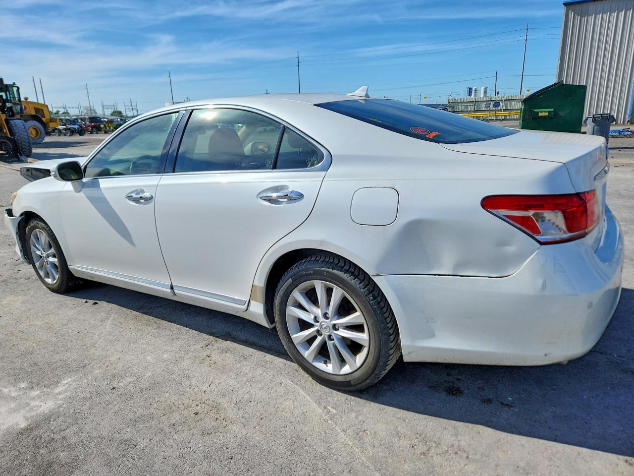 2012 Lexus Es 350 White vin: JTHBK1EG6C2484150