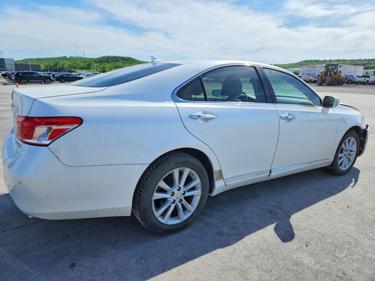 2012 Lexus Es 350 White vin: JTHBK1EG6C2484150