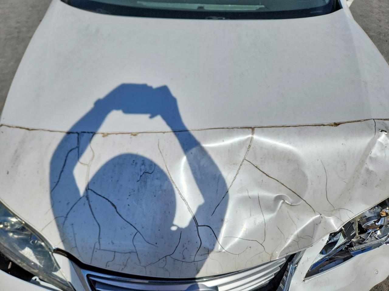 2012 Lexus Es 350 White vin: JTHBK1EG6C2484150