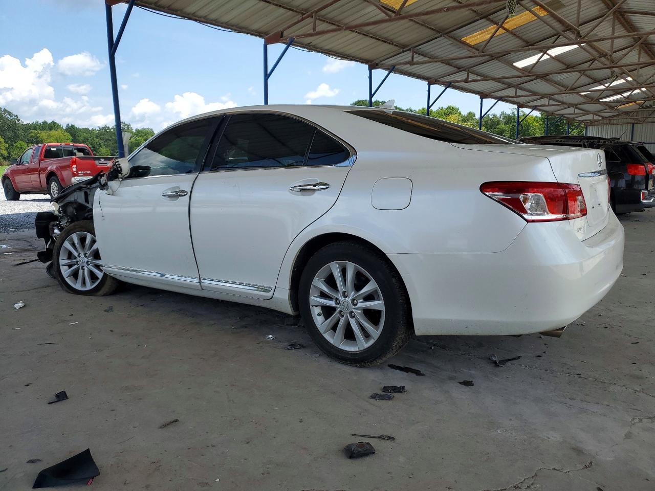 2012 Lexus Es 350 White vin: JTHBK1EG6C2486108