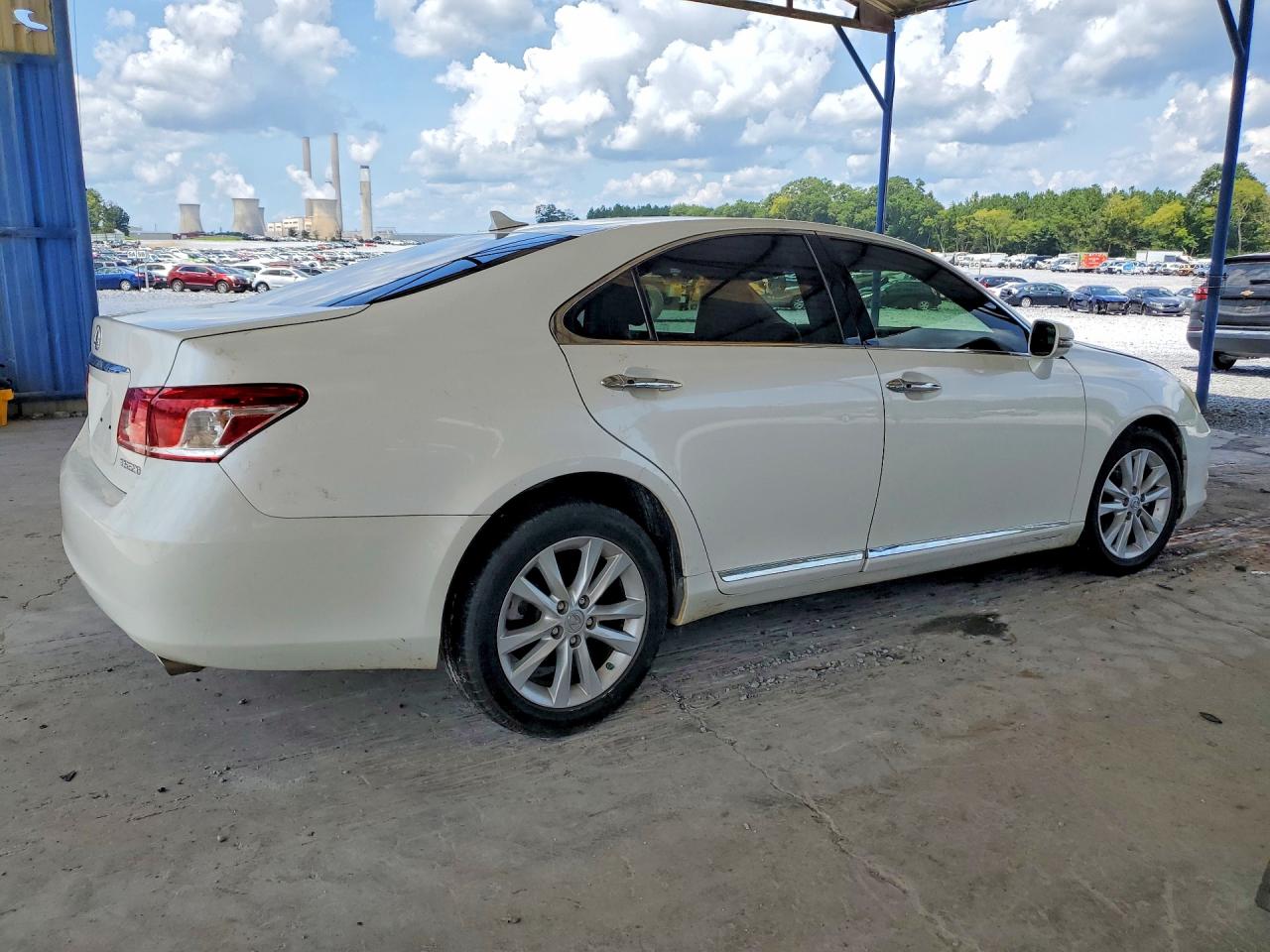 2012 Lexus Es 350 White vin: JTHBK1EG6C2486108