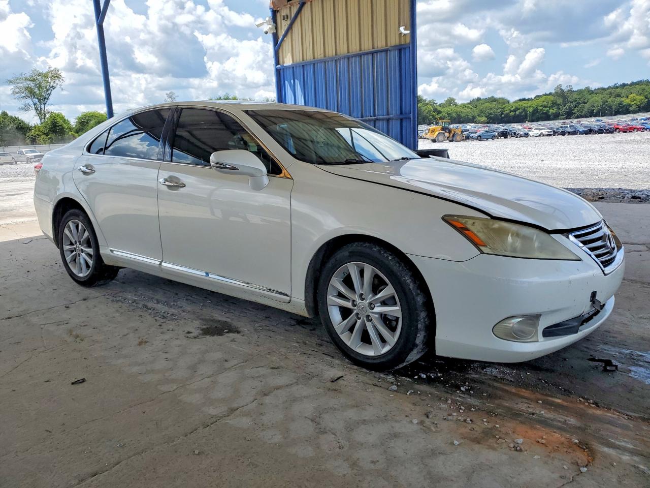 2012 Lexus Es 350 White vin: JTHBK1EG6C2486108