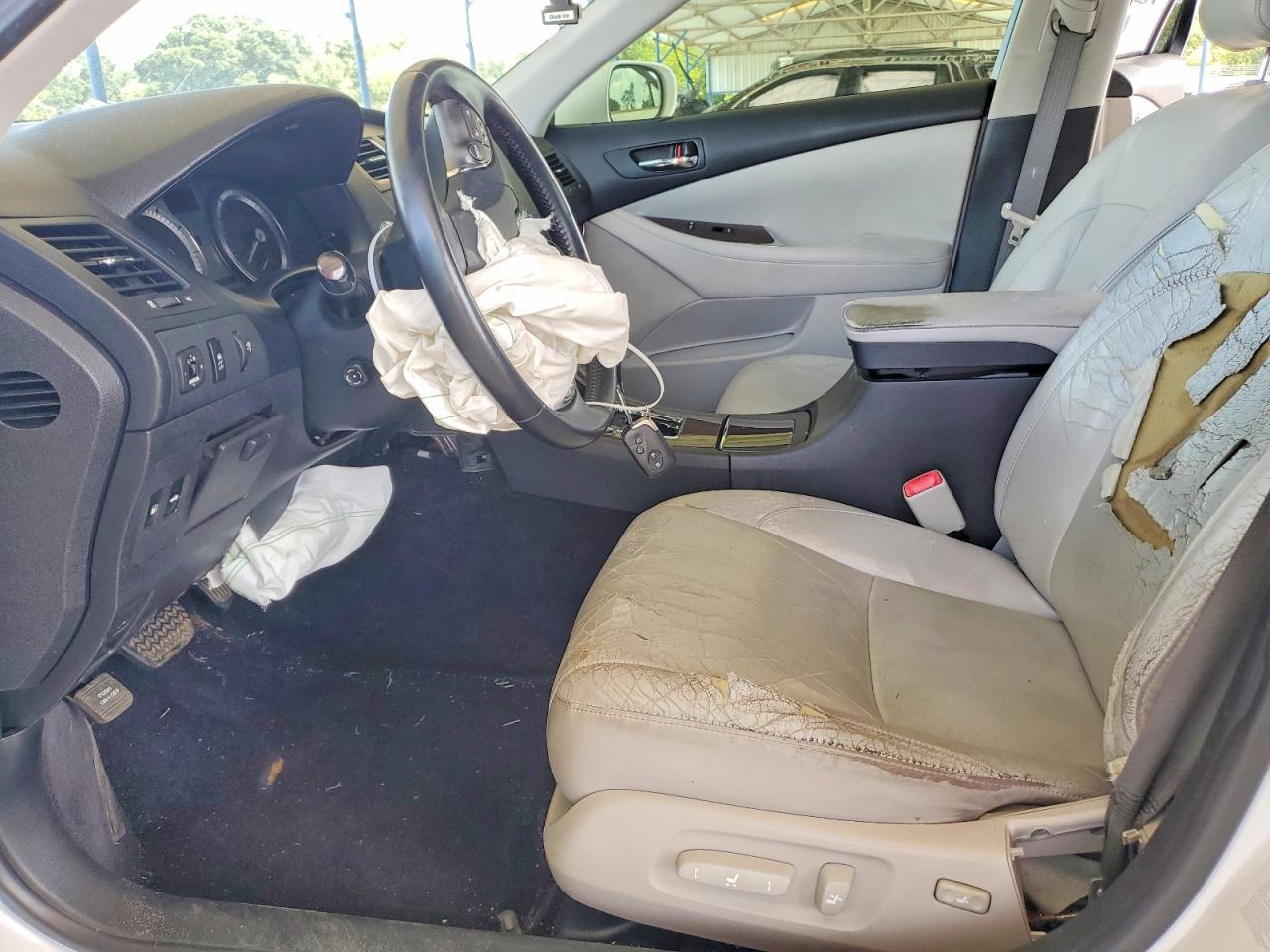 2012 Lexus Es 350 White vin: JTHBK1EG6C2486108