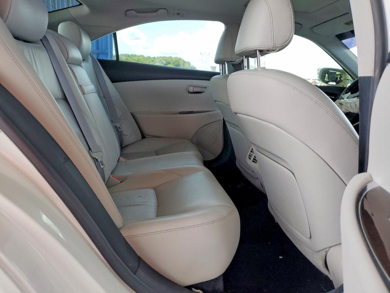 2012 Lexus Es 350 White vin: JTHBK1EG6C2486108