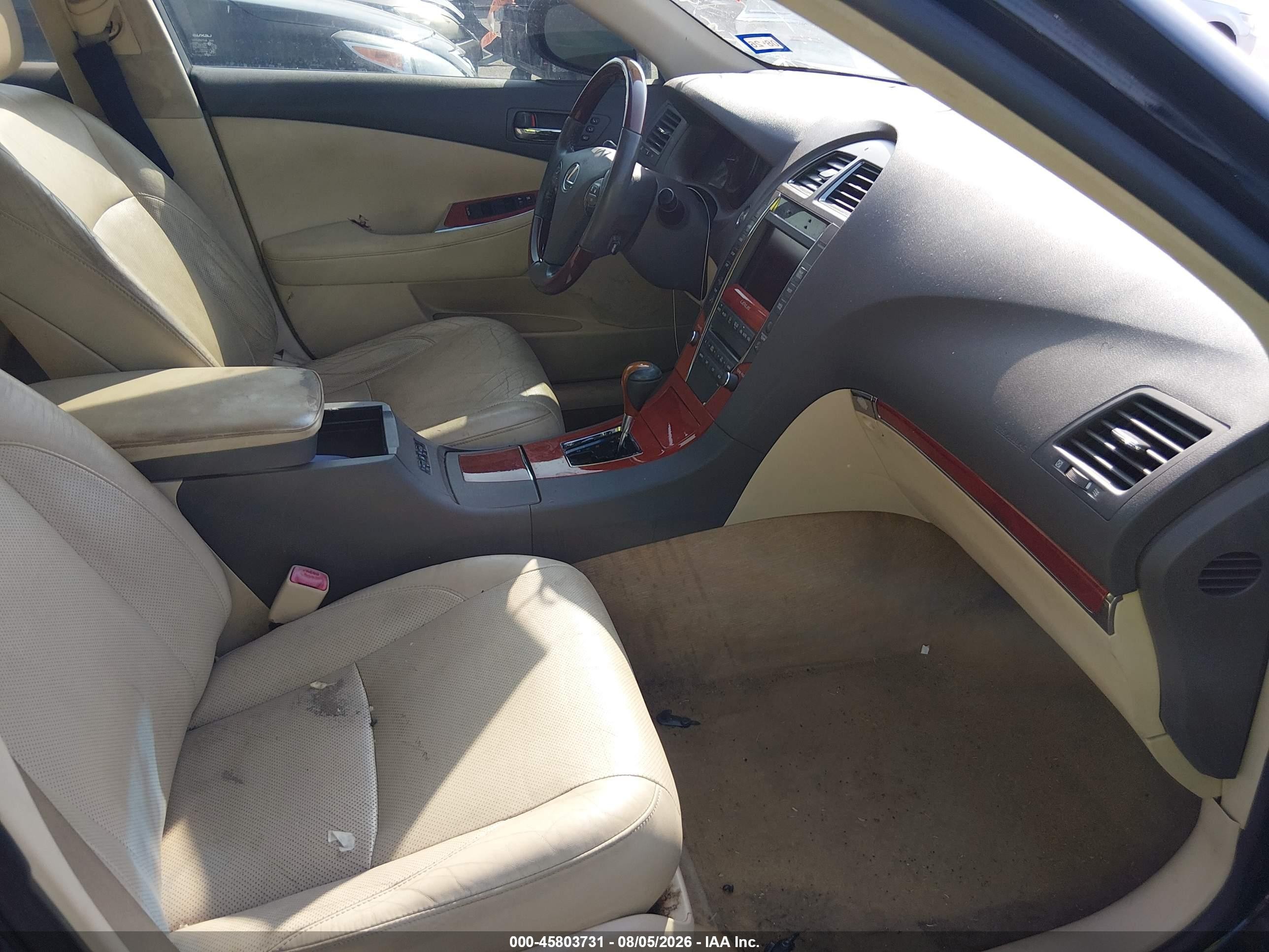 2012 Lexus Es 350   Черный vin: JTHBK1EG6C2491549
