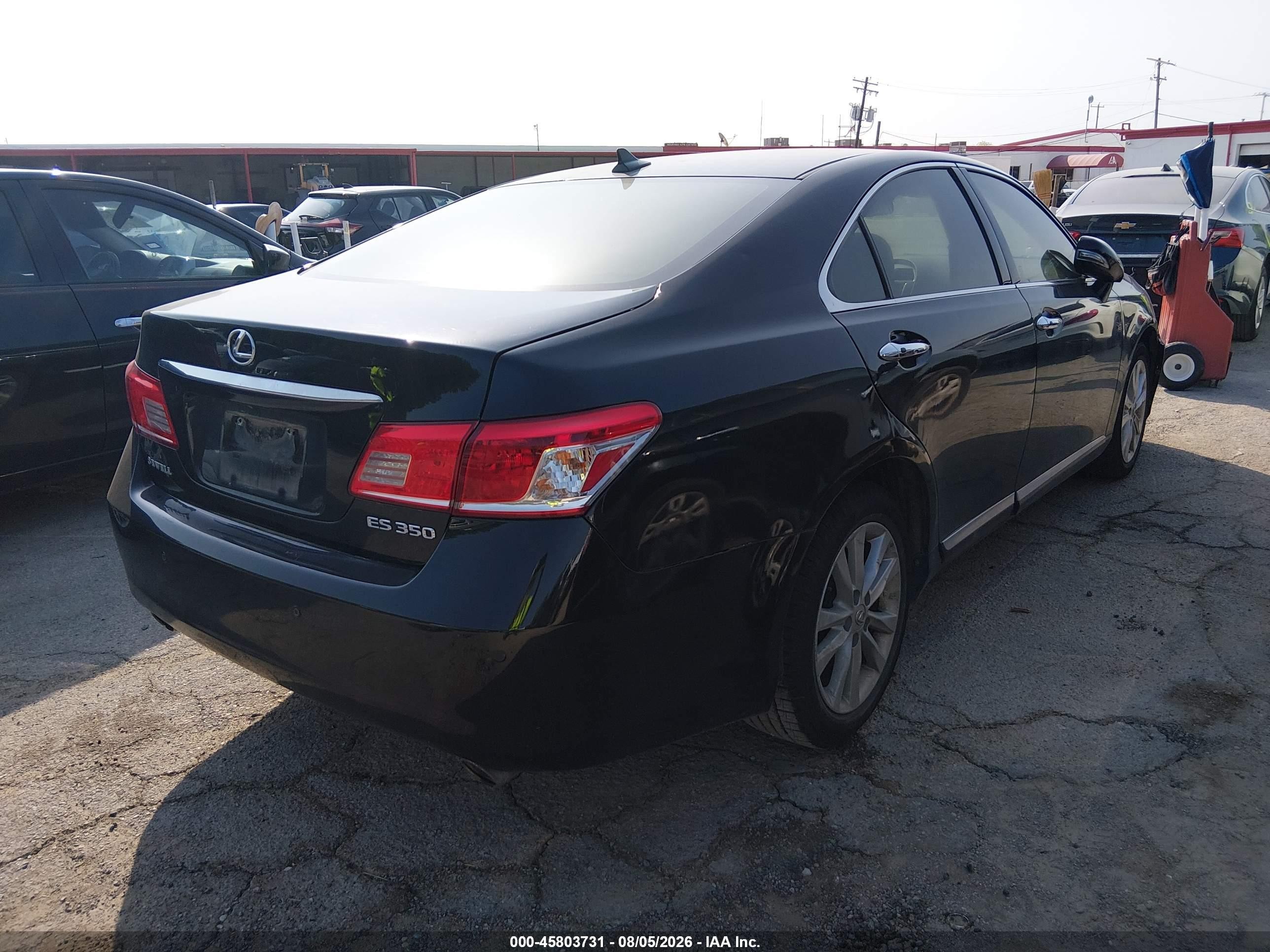 2012 Lexus Es 350   Черный vin: JTHBK1EG6C2491549
