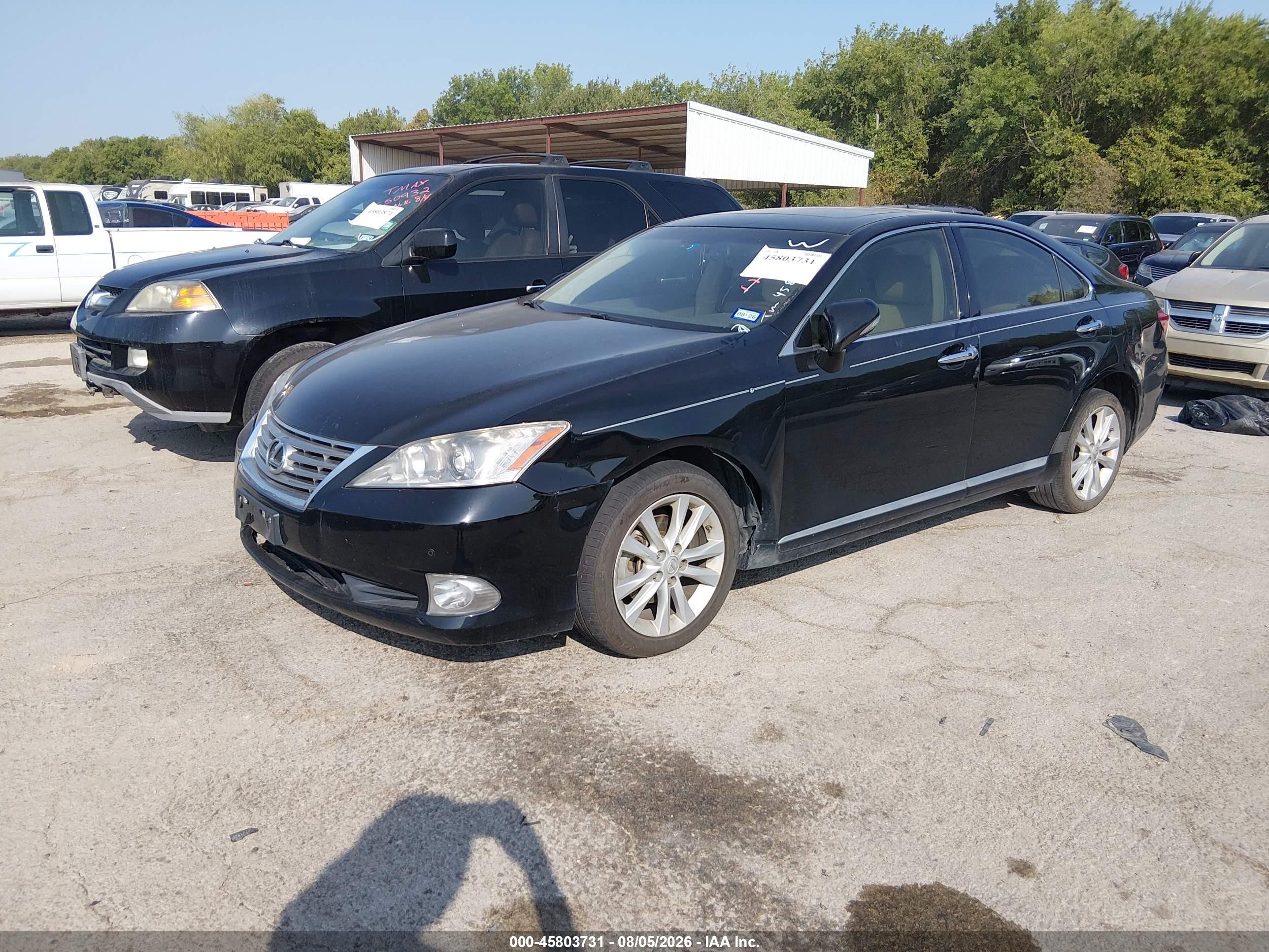 2012 Lexus Es 350   Черный vin: JTHBK1EG6C2491549