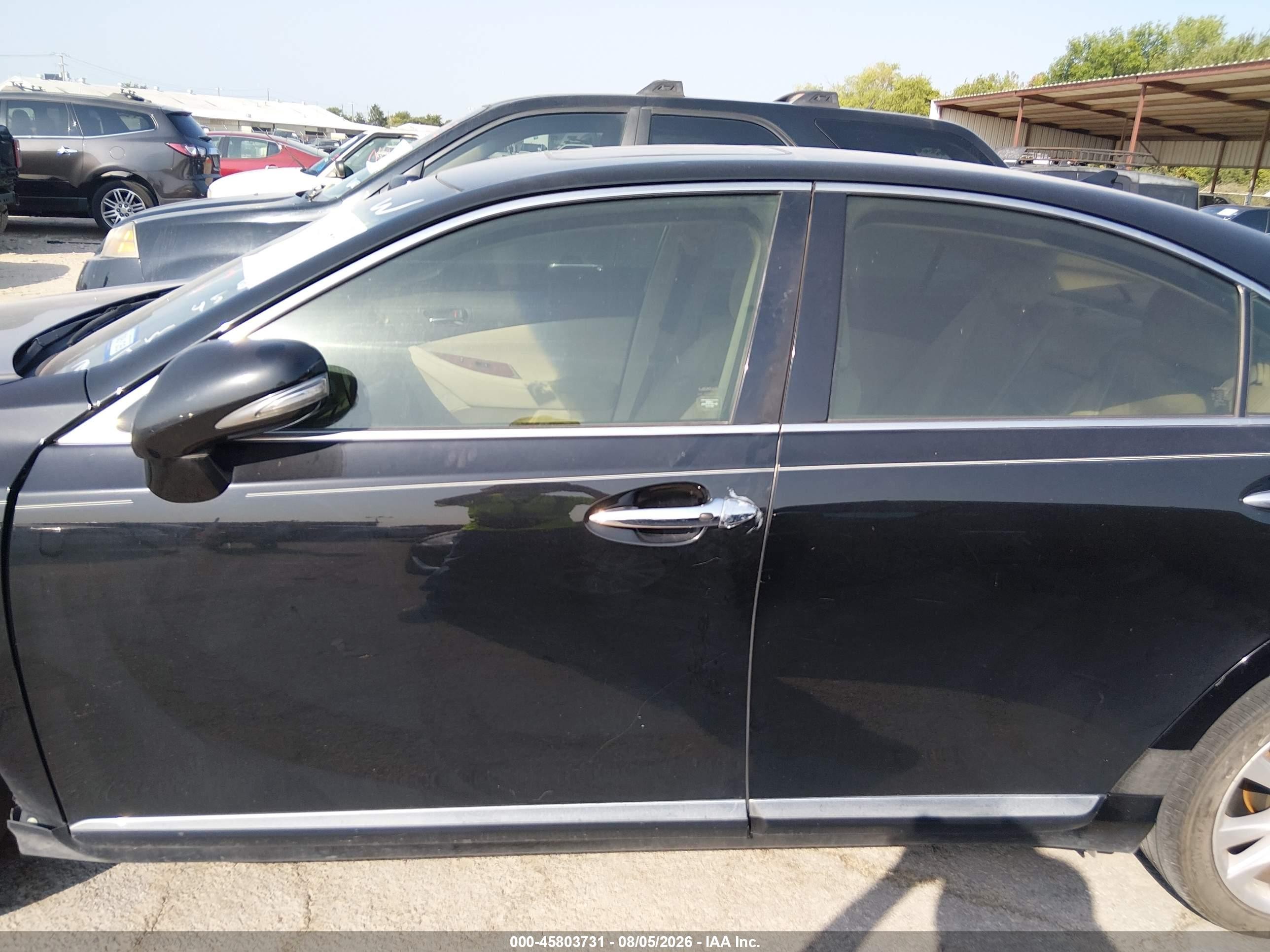 2012 Lexus Es 350   Черный vin: JTHBK1EG6C2491549