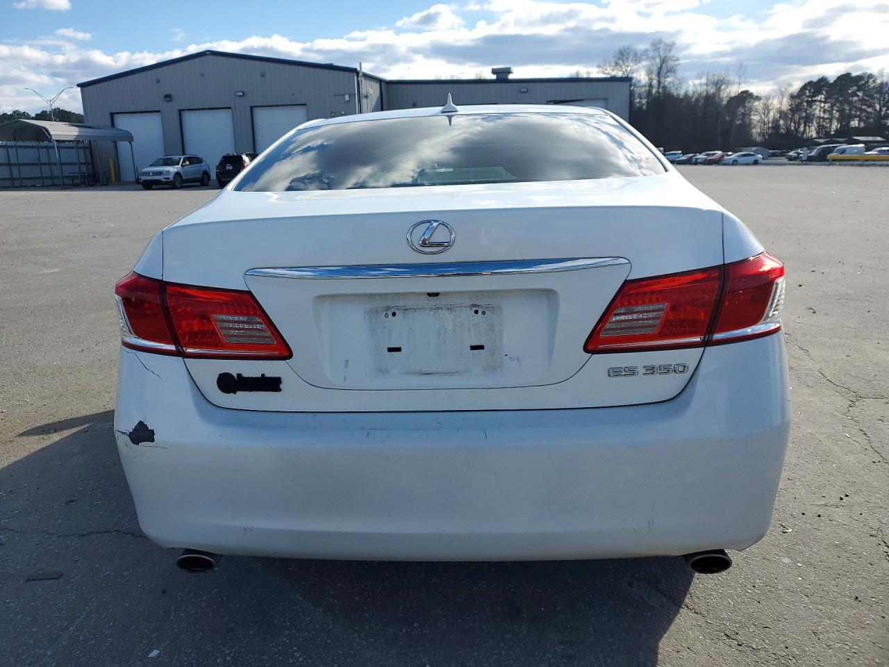 2012 Lexus Es 350 White vin: JTHBK1EG6C2494161