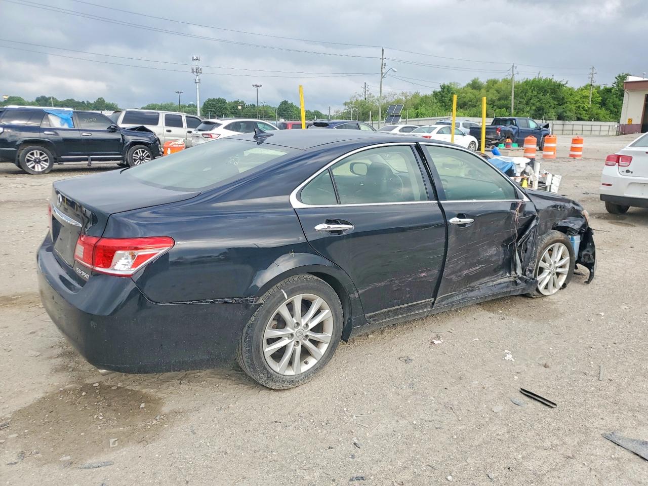 2012 Lexus Es 350 Black vin: JTHBK1EG6C2494239