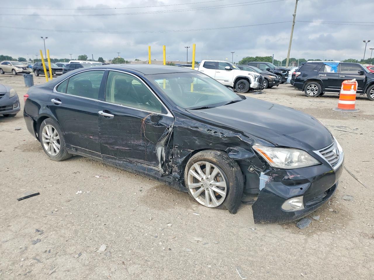 2012 Lexus Es 350 Black vin: JTHBK1EG6C2494239