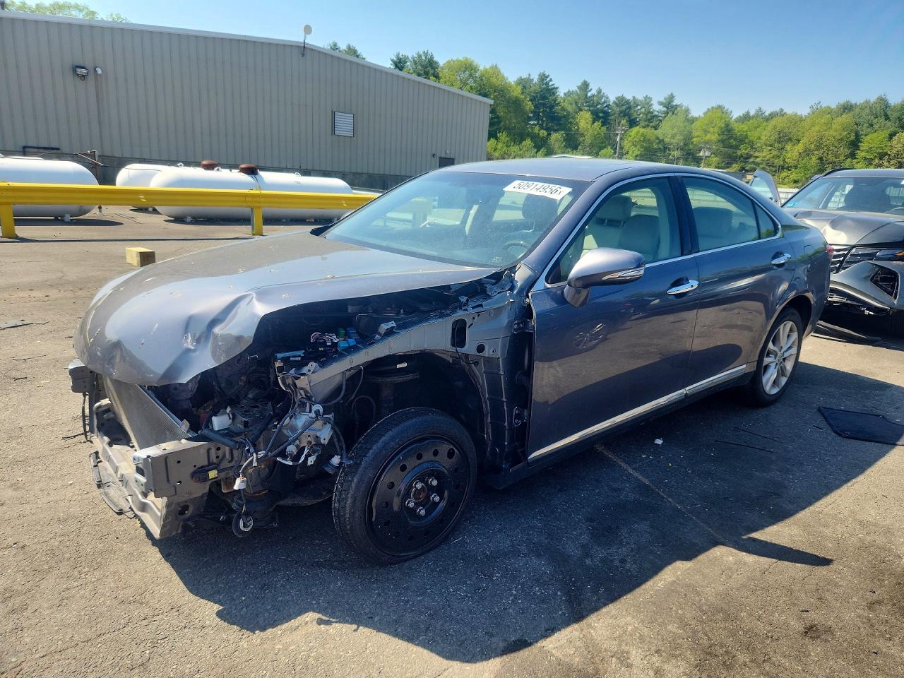 2012 Lexus Es 350 Gray vin: JTHBK1EG6C2497481