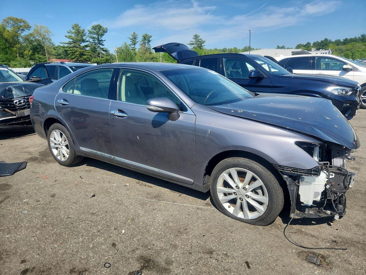 2012 Lexus Es 350 Серый vin: JTHBK1EG6C2497481